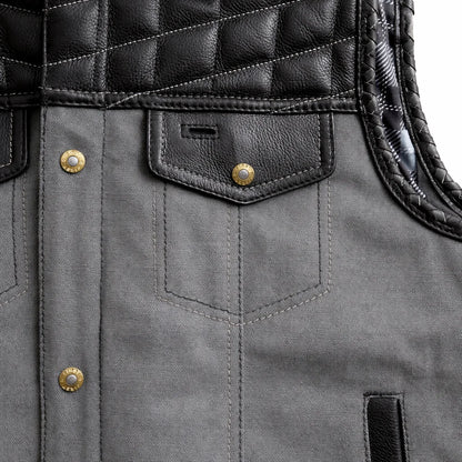 leather vest iron nomad | LuxRyder