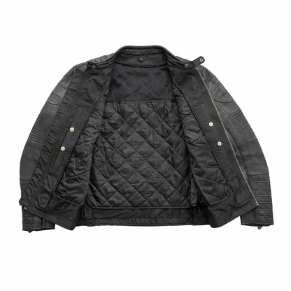 leather jacket wtih vest | LuxRyder