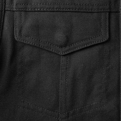 Women Twill Motorcycle Vest – Light Club Style Riding Vest - Lux Ryder