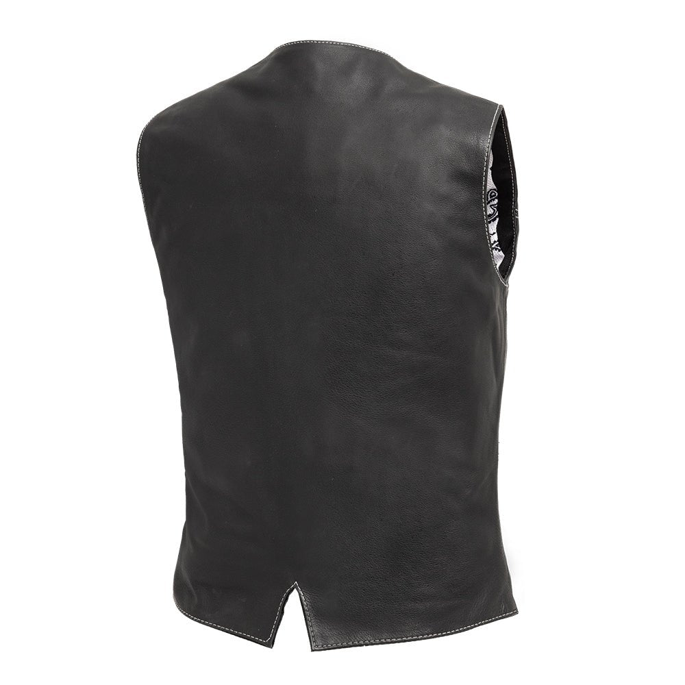 Love Lace Women's Motorcycle Leather Vest - Lux Ryder