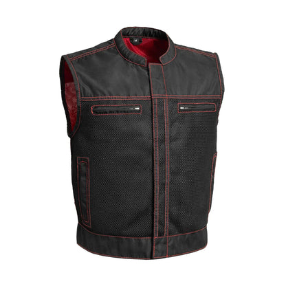 Lowrider Moto Mesh Men's Motorcycle Vest - Lux Ryder
