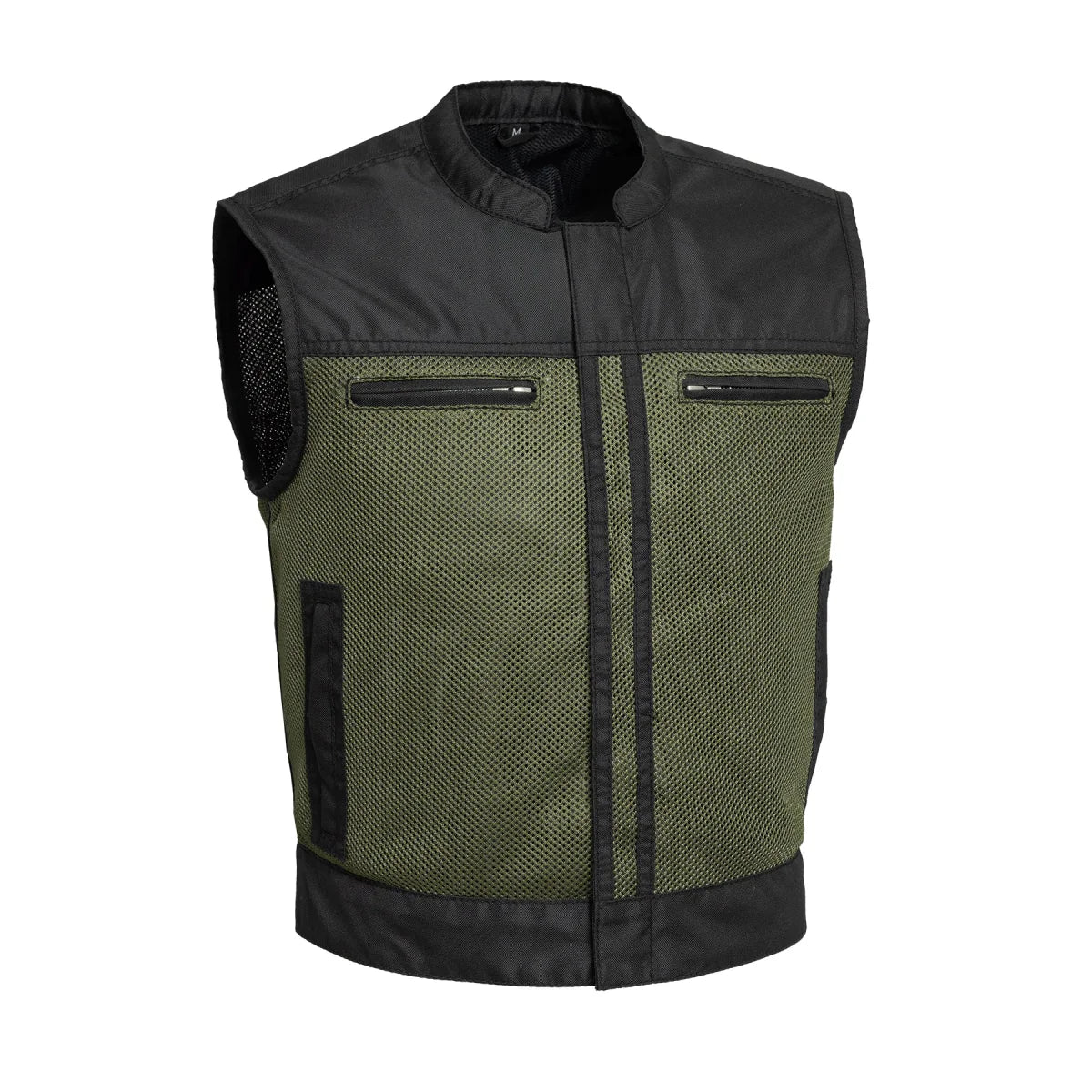 Lowrider Moto Mesh Men's Motorcycle Vest - Lux Ryder