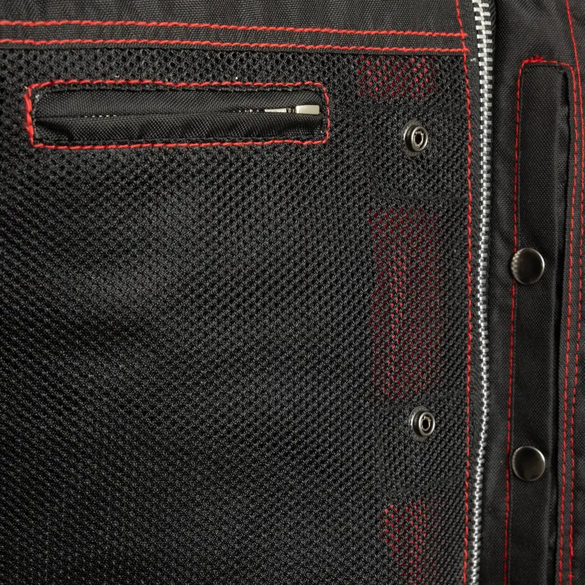 Lowrider Moto Mesh Men's Motorcycle Vest - Lux Ryder