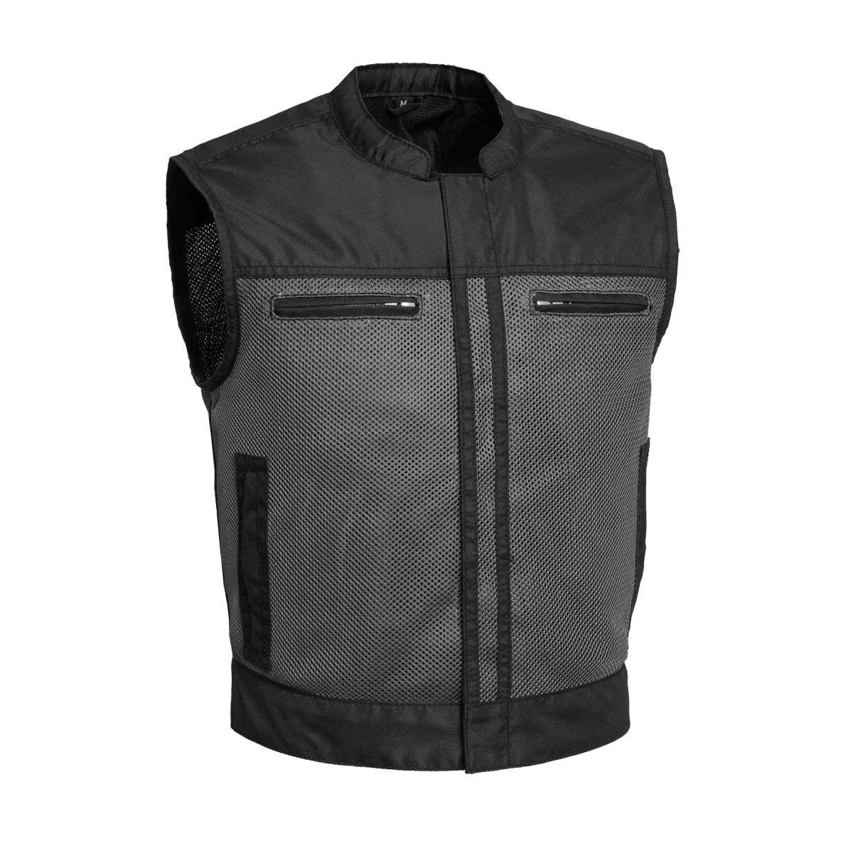 Lowrider Moto Mesh Men's Motorcycle Vest - Lux Ryder