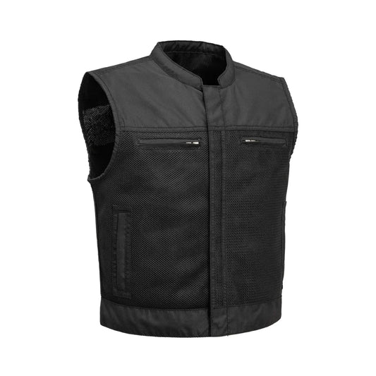 Lowrider Moto Mesh Men's Motorcycle Vest - Lux Ryder