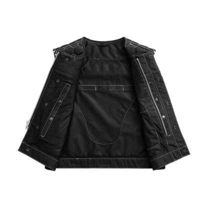 Lowside Hornet Moto Mesh Men's Club Style Vest - Lux Ryder