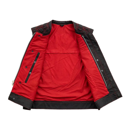 Lowside Hornet Moto Mesh Men's Club Style Vest - Lux Ryder