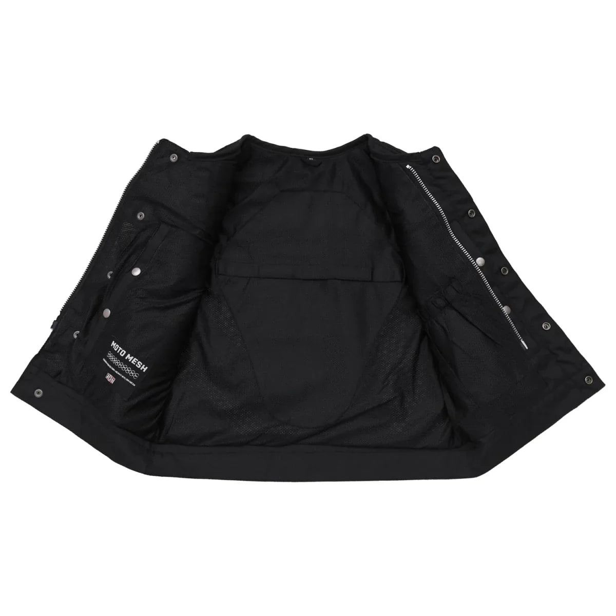 Lowside Hornet Moto Mesh Men's Club Style Vest - Lux Ryder