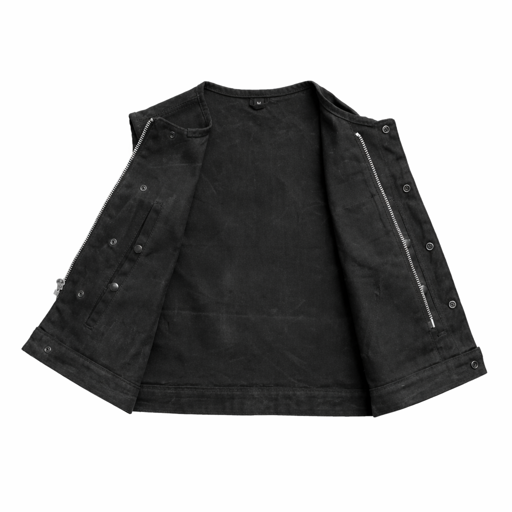 lowide leather vest for men's | LuxRyder