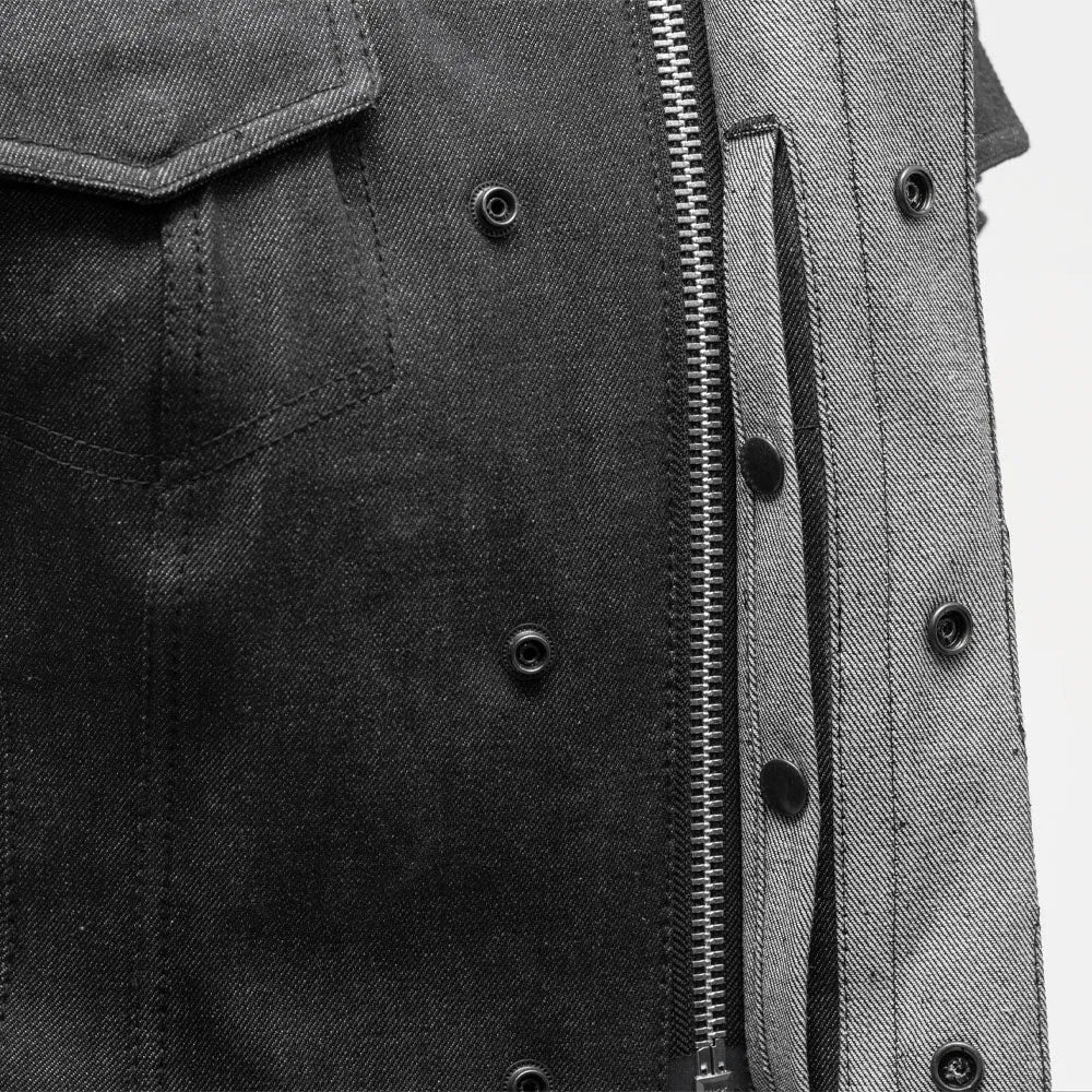 Ludlow Women's Motorcycle Denim Vest - Lux Ryder