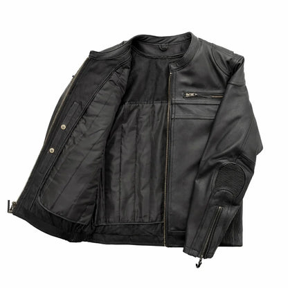 Black leather jacket | LuxRyder