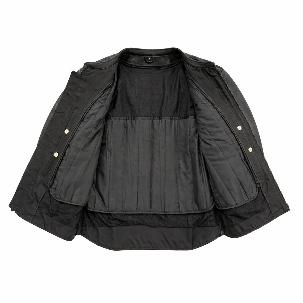Men's leather riding jacket | LuxRyder
