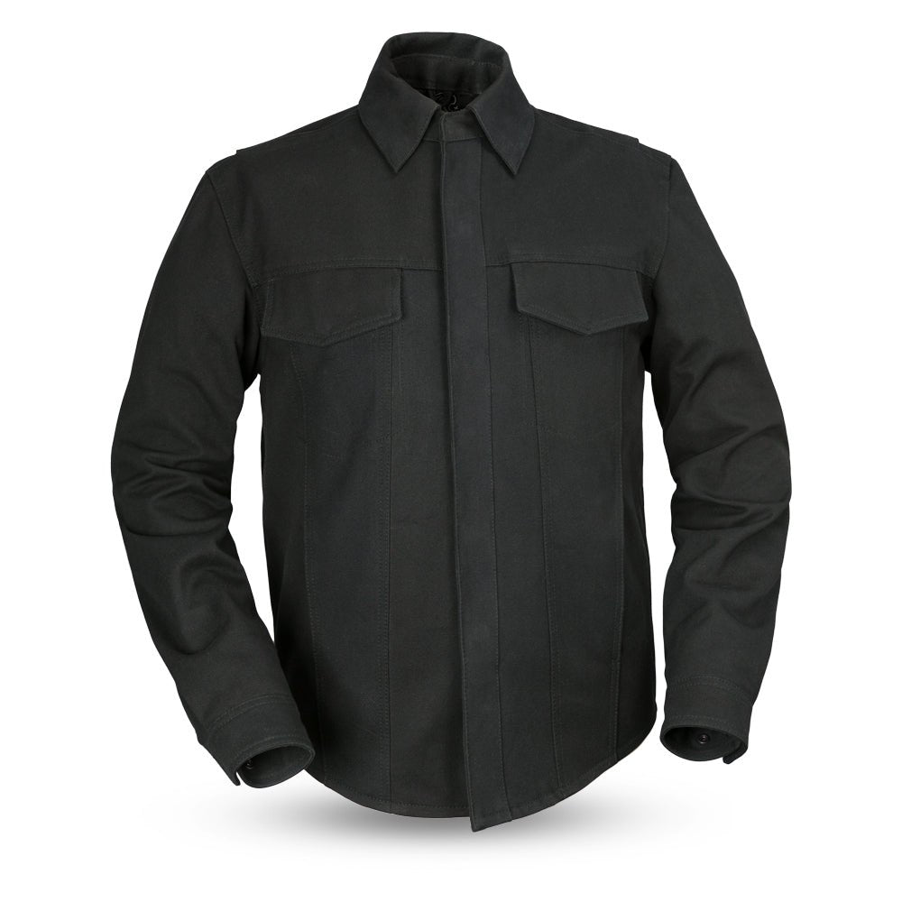Men’s Motorcycle Canvas Riding Shirt – Heavy 20oz Overshirt - Lux Ryder