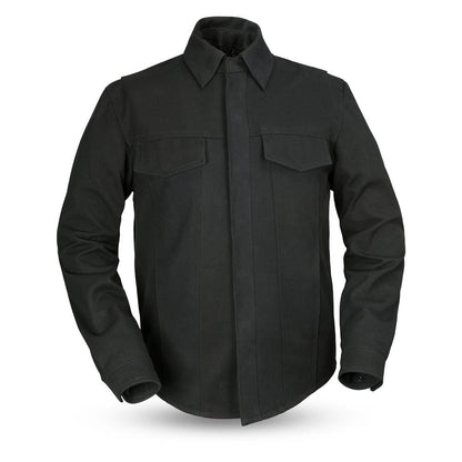 Men’s Motorcycle Canvas Riding Shirt – Heavy 20oz Overshirt - Lux Ryder