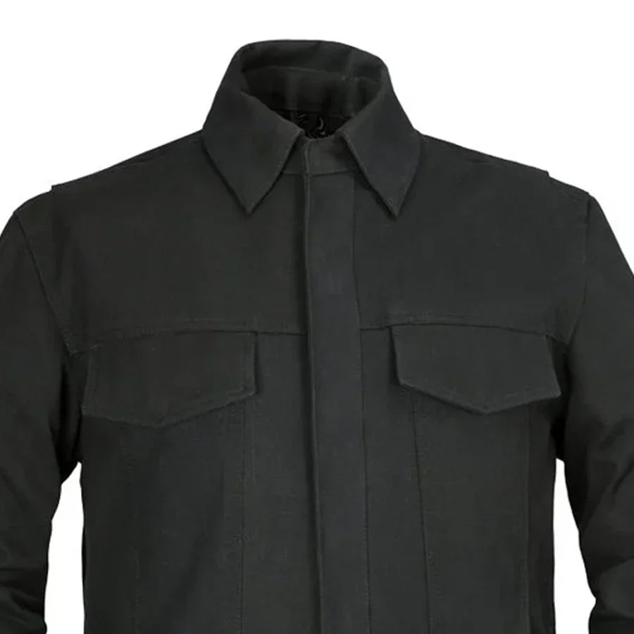 Men’s Motorcycle Canvas Riding Shirt – Heavy 20oz Overshirt - Lux Ryder