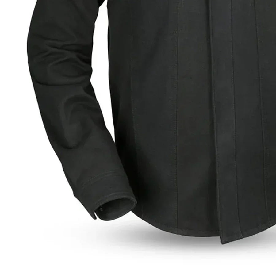 Men’s Motorcycle Canvas Riding Shirt – Heavy 20oz Overshirt - Lux Ryder