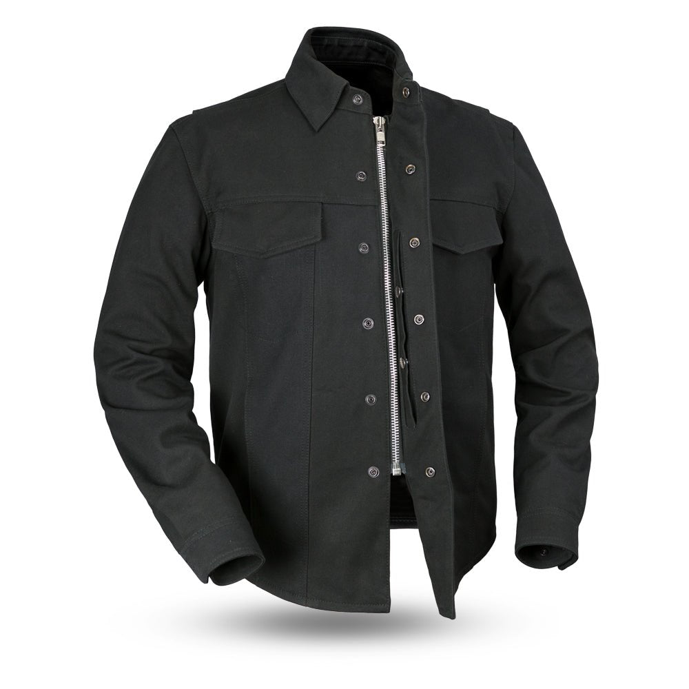 Men’s Motorcycle Canvas Riding Shirt – Heavy 20oz Overshirt - Lux Ryder