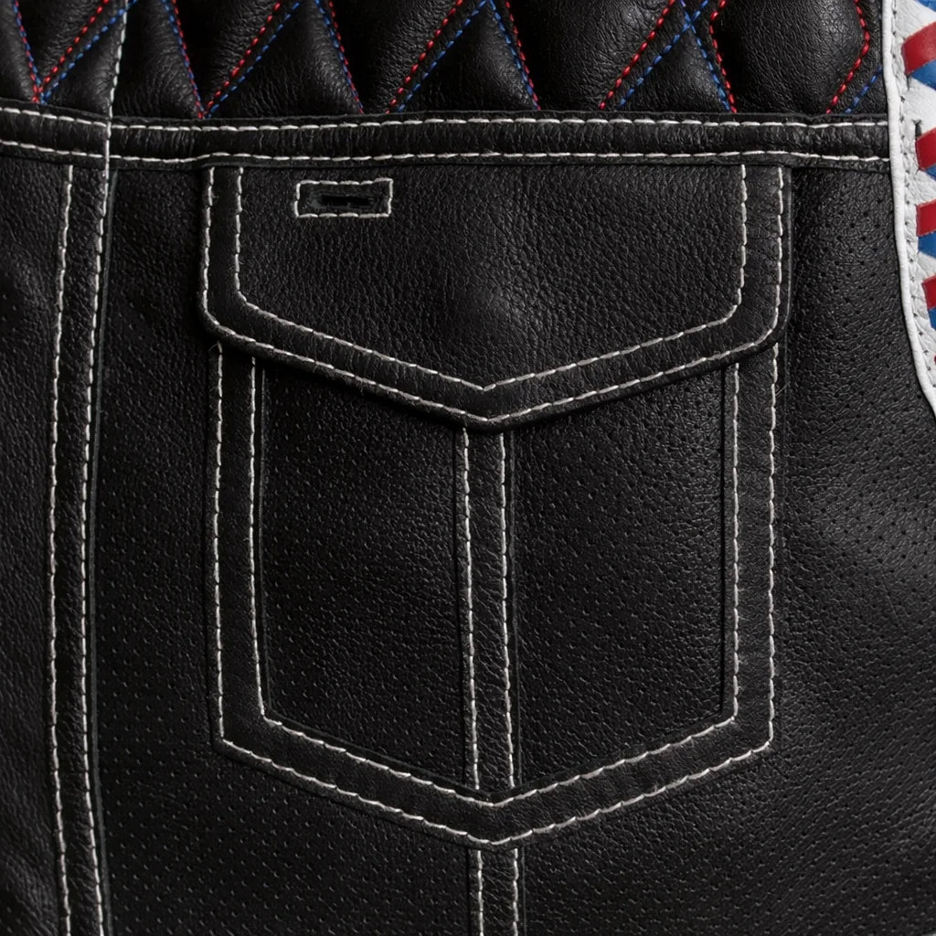 vest with the American flag | LuxRyder