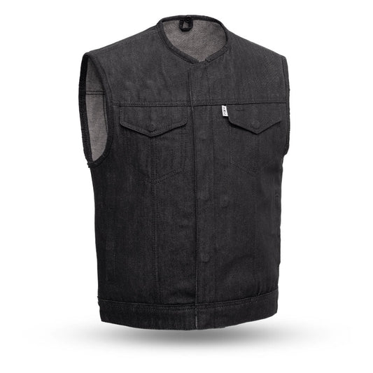 Murdock - Men's Motorcycle Denim Vest - Lux Ryder