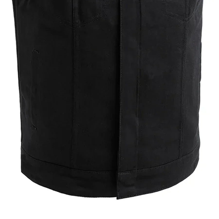 No Limit - Men's Motorcycle Twill Vest - Lux Ryder