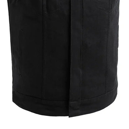 No Limit - Men's Motorcycle Twill Vest - Lux Ryder