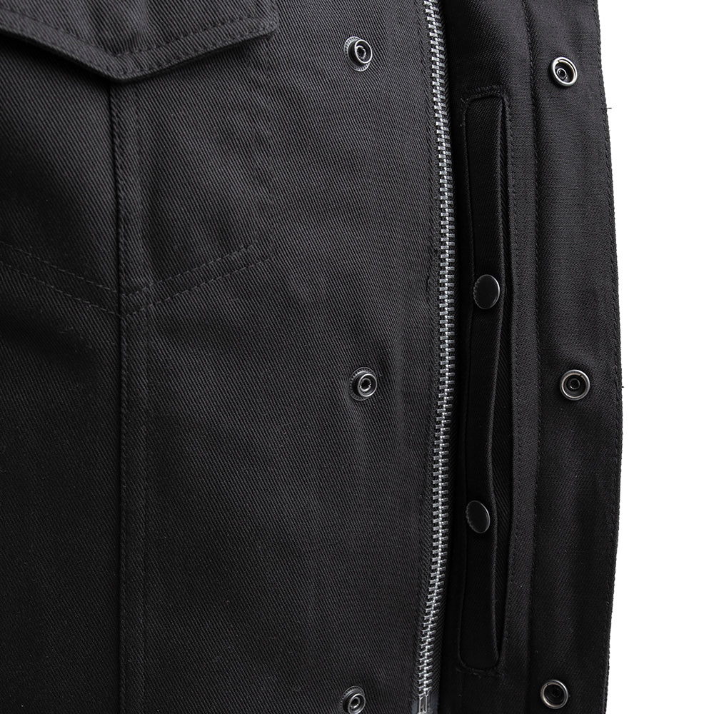 No Limit - Men's Motorcycle Twill Vest - Lux Ryder