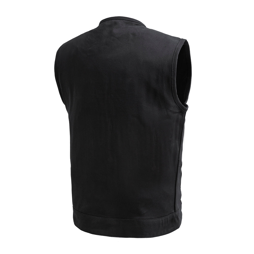 No Limit - Men's Motorcycle Twill Vest - Lux Ryder
