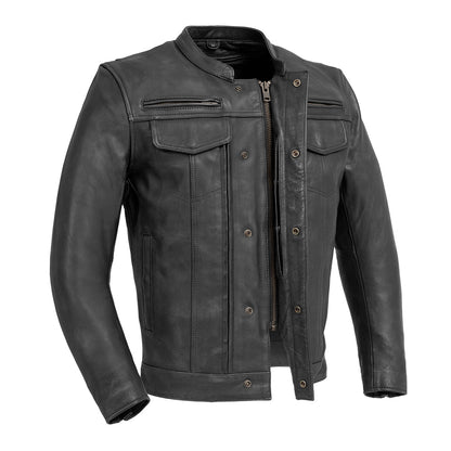 Raider Men’s Leather Motorcycle Jacket for Everyday Riders