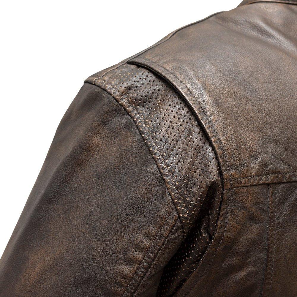 Classic Leather Motorcycle Jacket with Thermal Liner for Riding Comfort - Lux Ryder