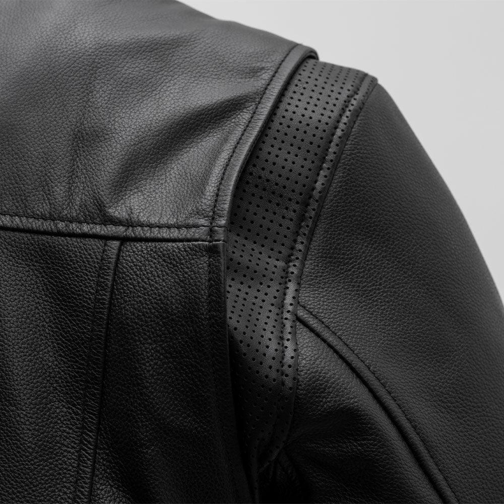 Classic Leather Motorcycle Jacket with Thermal Liner for Riding Comfort - Lux Ryder
