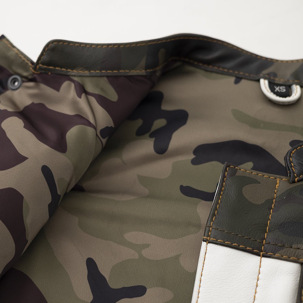 Women’s Club Style Leather Motorcycle Vest - Lux Ryder