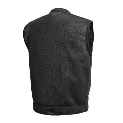 Sharp Shooter Moto Mesh Men's Motorcycle Vest - Lux Ryder