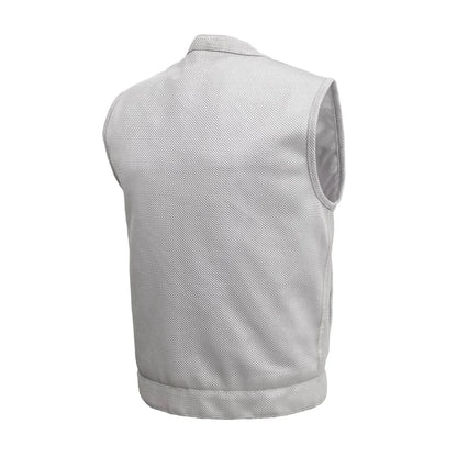 Sharp Shooter Moto Mesh Men's Motorcycle Vest - Lux Ryder