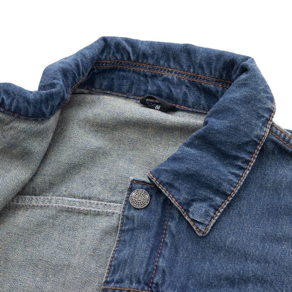 Showdown Motorcycle Lightweight Denim Vest - Lux Ryder