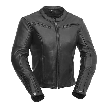 Women’s Leather Motorcycle Jacket for Warm Weather Riding - Lux Ryder