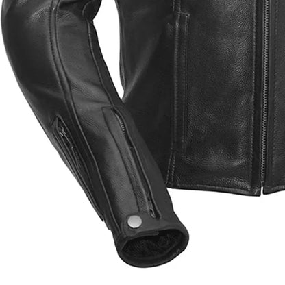 Women’s Leather Motorcycle Jacket for Warm Weather Riding - Lux Ryder