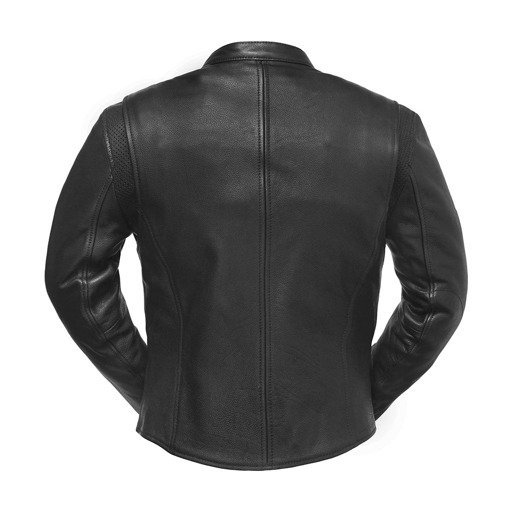 Women’s Leather Motorcycle Jacket for Warm Weather Riding - Lux Ryder