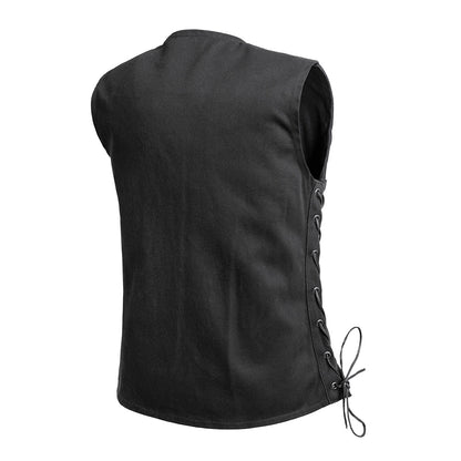 Women’s Motorcycle Twill Vest - Lux Ryder