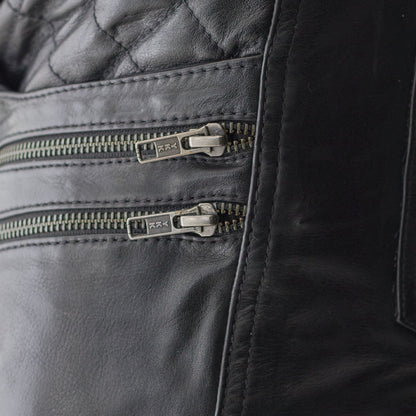 Women's Leather Riding Pants – Lightweight Biker Leather Pants for Everyday Riding - Lux Ryder