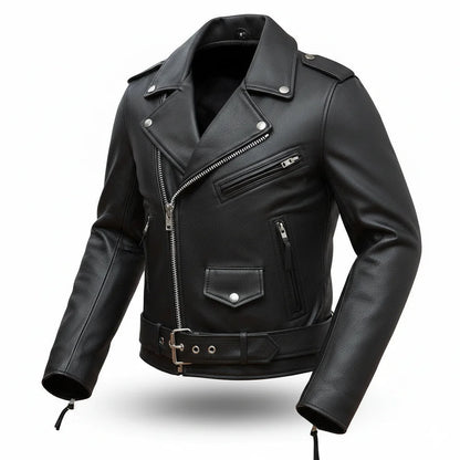 women's black leather jacket with silver zippers | LuxRyder
